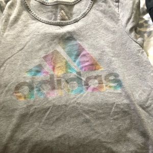 Girls adidas short sleeve shirt